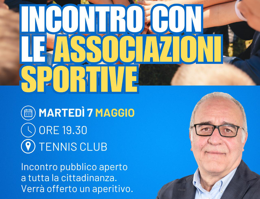 Incontro con Associazioni sportive