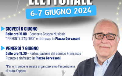 Chiusura campagna elettorale