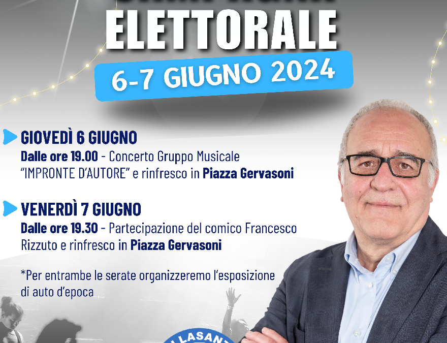 Chiusura campagna elettorale