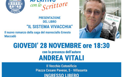 Aperitivo con lo scrittore ANDREA VITALI